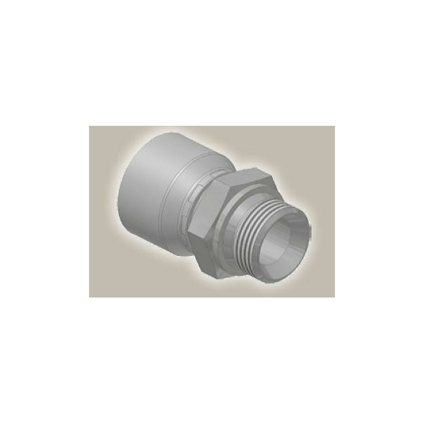 Koncovka přímá, vnější metric. závit, ISO 12151-2-S-S/CES - M20x1,5